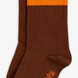 Brown Stripe Sock