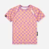 Checkered Beach Tee