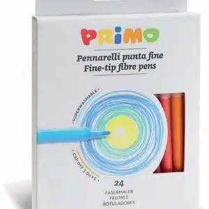 12 Viltstiften Uitwasbaar Dun Ø2.5 mm