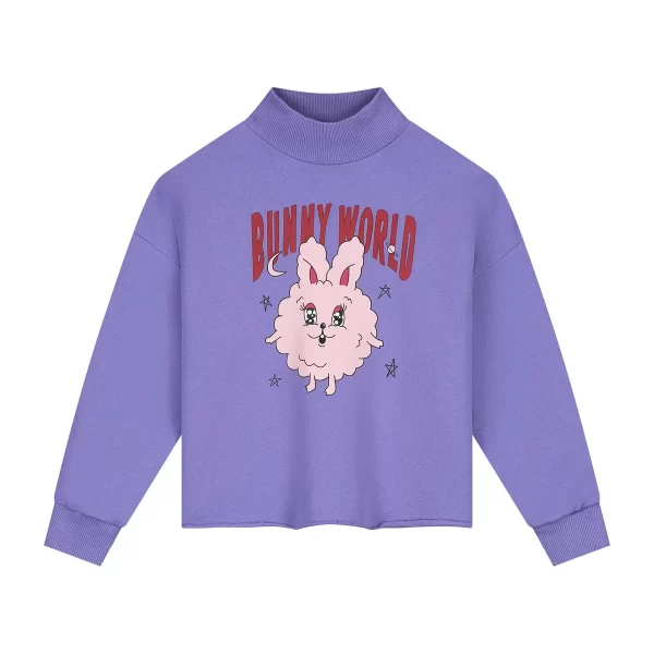 Cmf Cropped Bunny World Sweater