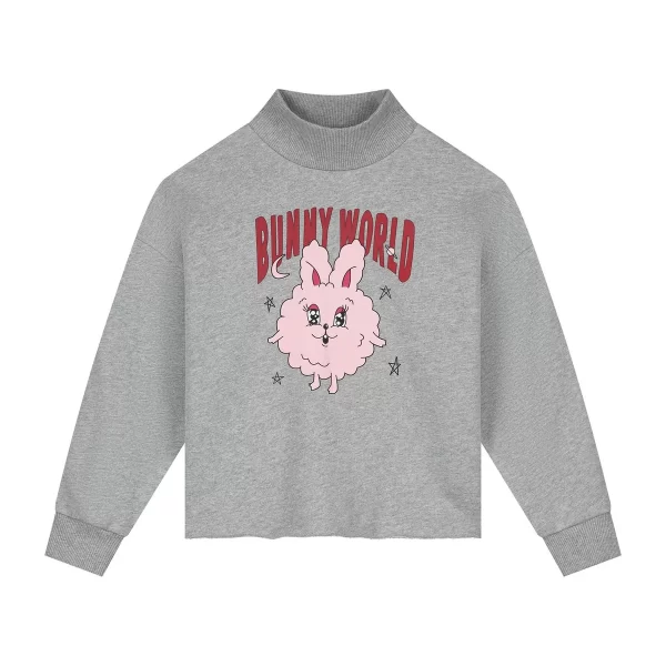 Cmf Cropped Bunny World Sweater