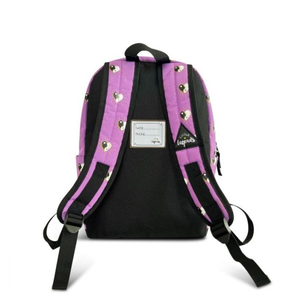 Backpack Heart Ying Yang - Afbeelding 3