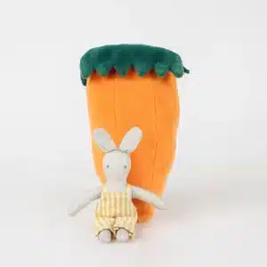 Carrot bunny mini doll