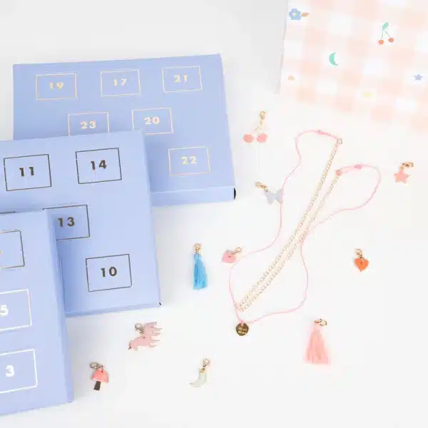 Enamel charm necklace advent calendar - Afbeelding 2