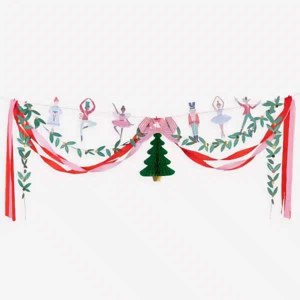Nutcracker ballet garland
